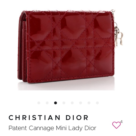 Mini Lady Dior wallet - Picture 9 of 12